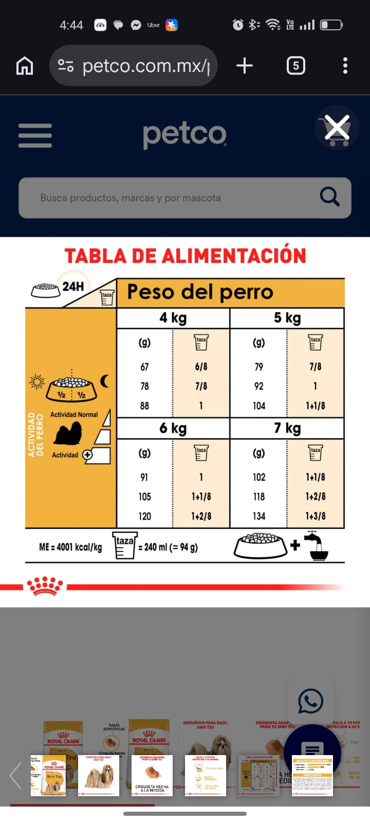 Royal Canin Shih Tzu Adulto